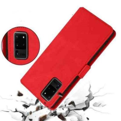 Samsung Galaxy S20 Ultra 5G Plånboksfodral med Stativ - Rosé-röd, bild 6