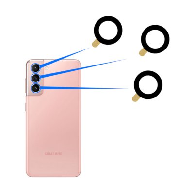 Samsung Galaxy S21 5G Kameralins med tejp