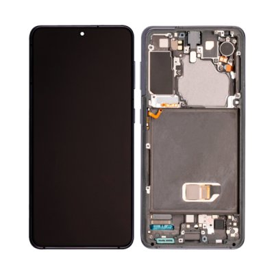 Samsung Galaxy S21 5G Skärm med LCD Display Original - Vit