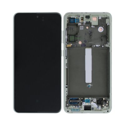 Samsung Galaxy S21 FE 5G Skärm med LCD Display Original - Grön