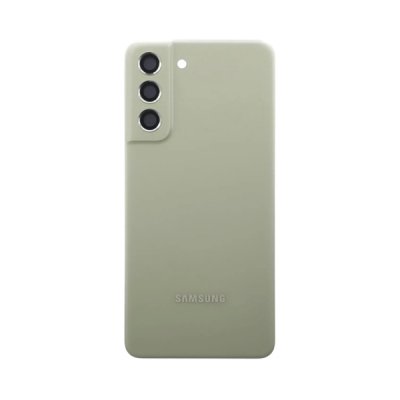 Samsung Galaxy S21 FE Baksida med Tejp - Oliv