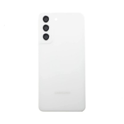 Samsung Galaxy S21 FE Baksida med tejp och kameraglas - Vit