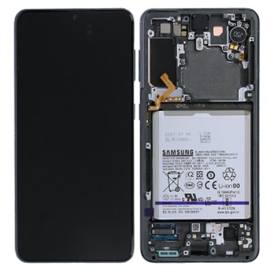 Samsung Galaxy S21 Original Skärm Dynamic Amoled 2X - Grå