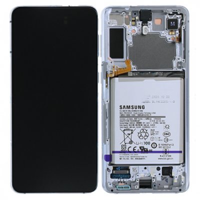Samsung Galaxy S21 Plus 5G Original Skärm Dynamic Amoled 2X - Silver