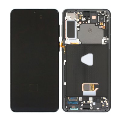 Samsung Galaxy S21 Plus (SM-G996B) Skärm med LCD Display Original - Svart