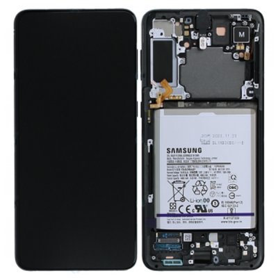 Samsung Galaxy S21 Plus 5G Original Skärm Dynamic Amoled 2X - Svart