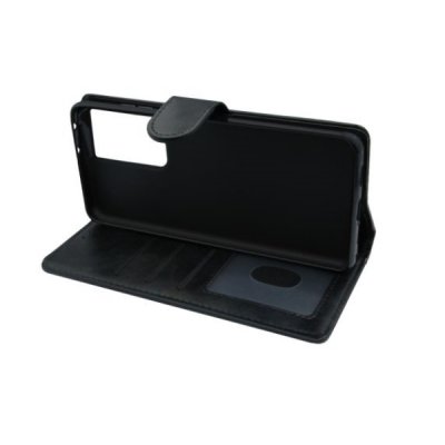 Samsung Galaxy S21 Ultra Plånboksfodral med Stativ - Svart, bild 2