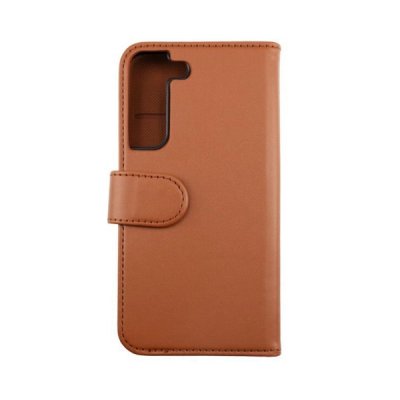 RV Samsung Galaxy S22 Plånboksfodral med Magnet - Guldbrun