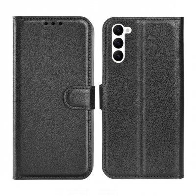 Samsung Galaxy S23 Plånboksfodral med Stativ - Svart