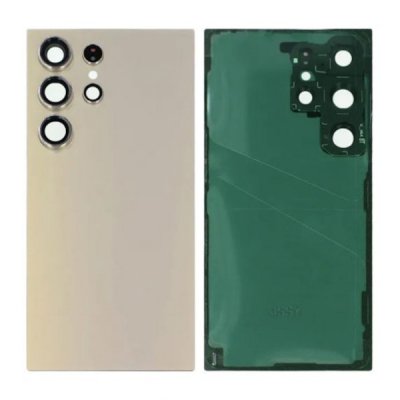 Samsung Galaxy S24 Ultra Baksida med Tejp OEM - Guld