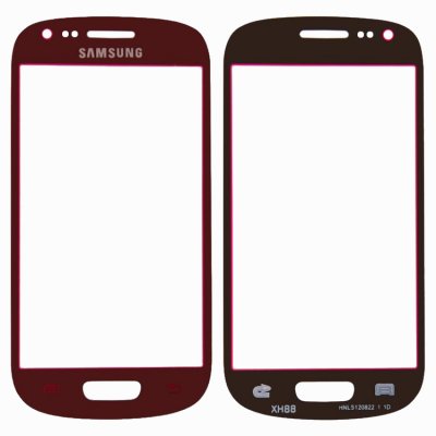 Samsung Galaxy S3 Mini (SM-I8190) Glas - Röd