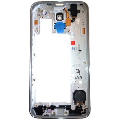 Samsung Galaxy S5 Neo Chassi med smådelar - Silver