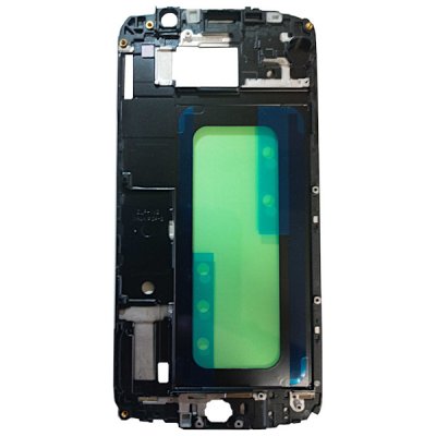 Samsung Galaxy S6 Chassi med Adhesive tejp - Svart