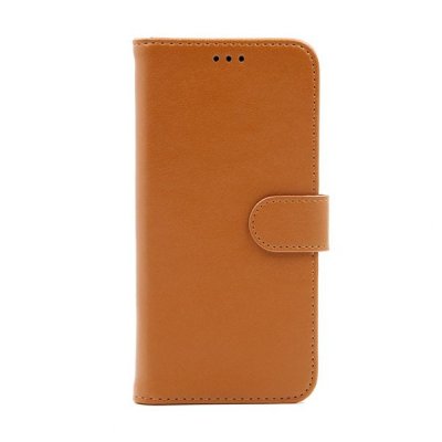 Samsung Galaxy S8 Plånboksfodral i läder - Brun