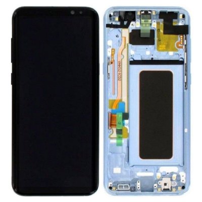 Samsung Galaxy S8 Plus Skärm Display Original - Blå