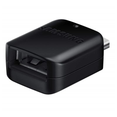 Samsung Galaxy Original USB-A till USB C Adapter GH96-11383A - Svart, bild 2