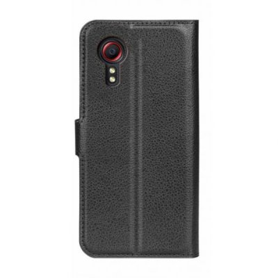 Samsung Galaxy Xcover 5 Plånboksfodral med stativ - Svart