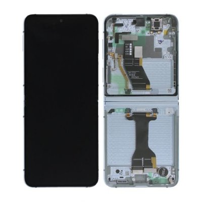 Samsung Galaxy Z Flip 5 Original Skärm med Display Glas - Grön