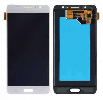 Samsung Galaxy J5 2016 Original Skärm LCD Display Glas - Vit