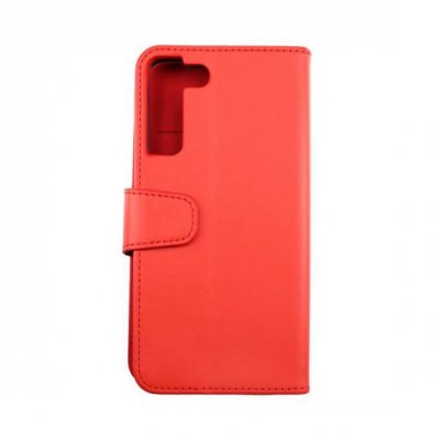 Samsung Galaxy S22 Plus Plånboksfodral med Extra Kortfack - Röd