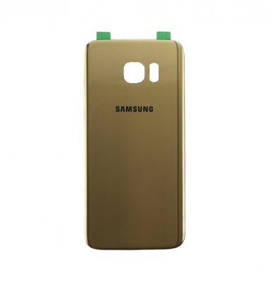Samsung Galaxy S7 Edge Baksida med tejp - Guld