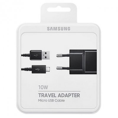 Samsung Travel Charger Micro USB EP-TA12EBEUGWW Original - Svart