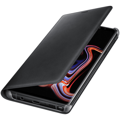Samsung Galaxy Note 9 Leather View Cover - Svart, bild 2