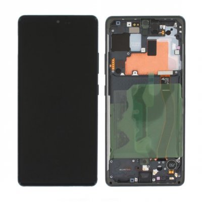 Samsung Galaxy S10 Lite Original Skärm Display Super Amoled Plus - Svart