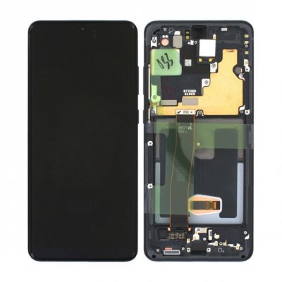 Samsung Galaxy S20 Ultra Original Skärm Display Glas Dynamic Amoled 2X - Grå