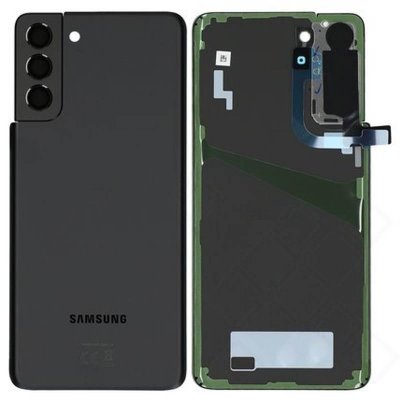 Samsung Galaxy S21 Plus 5G Original Baksida med tejp - Phantom Black