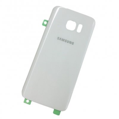 Samsung Galaxy S7 Edge Baksida med tejp - Vit