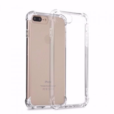 iPhone 7 Plus / 8 Plus Shockproof Skal TPU Transparent