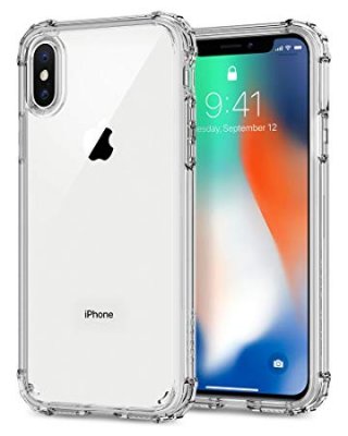 iPhone X/XS Shockproof Skal 0.3mm TPU Transparent