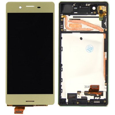 Sony Xperia X Original Skärm med LCD Display Glas - Guld