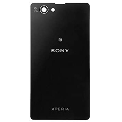 Sony Xperia Z1 Compact Baksida Original med Tejp - Svart