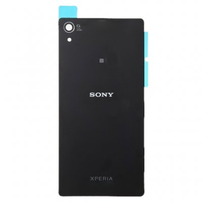 Sony Xperia Z2 Baksida Original med Tejp - Svart