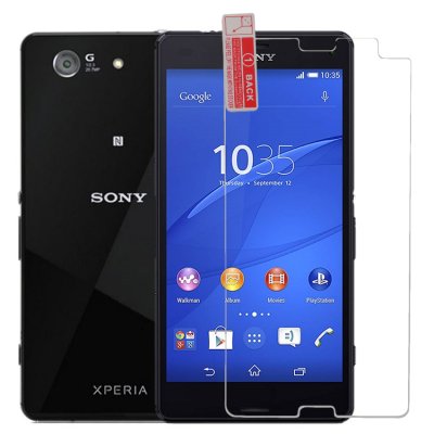 Sony Xperia Z3 Compact 9H Härdat Glas Skärmskydd