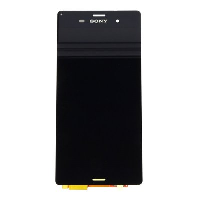 Sony Xperia Z3 Skärm med LCD Display och Touch - Svart