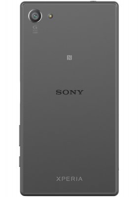 Sony Xperia Z5 Compact baksida med tejp - Svart