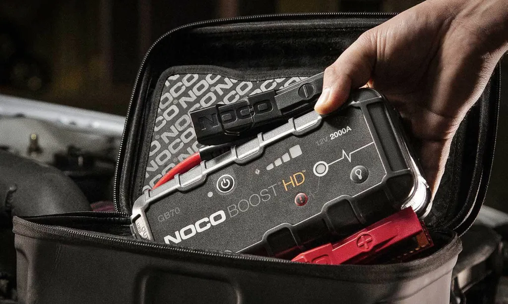 NOCO förvaringsfodral för startbooster Boost HD GB70, svart, bild 2