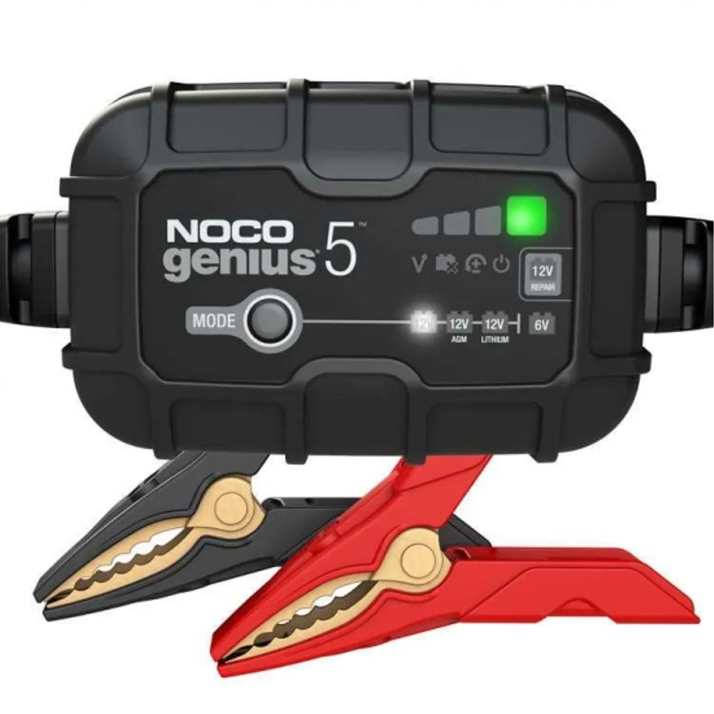 NOCO Genius5 batteriladdare 6/12 V, 5 A, 10-120 Ah