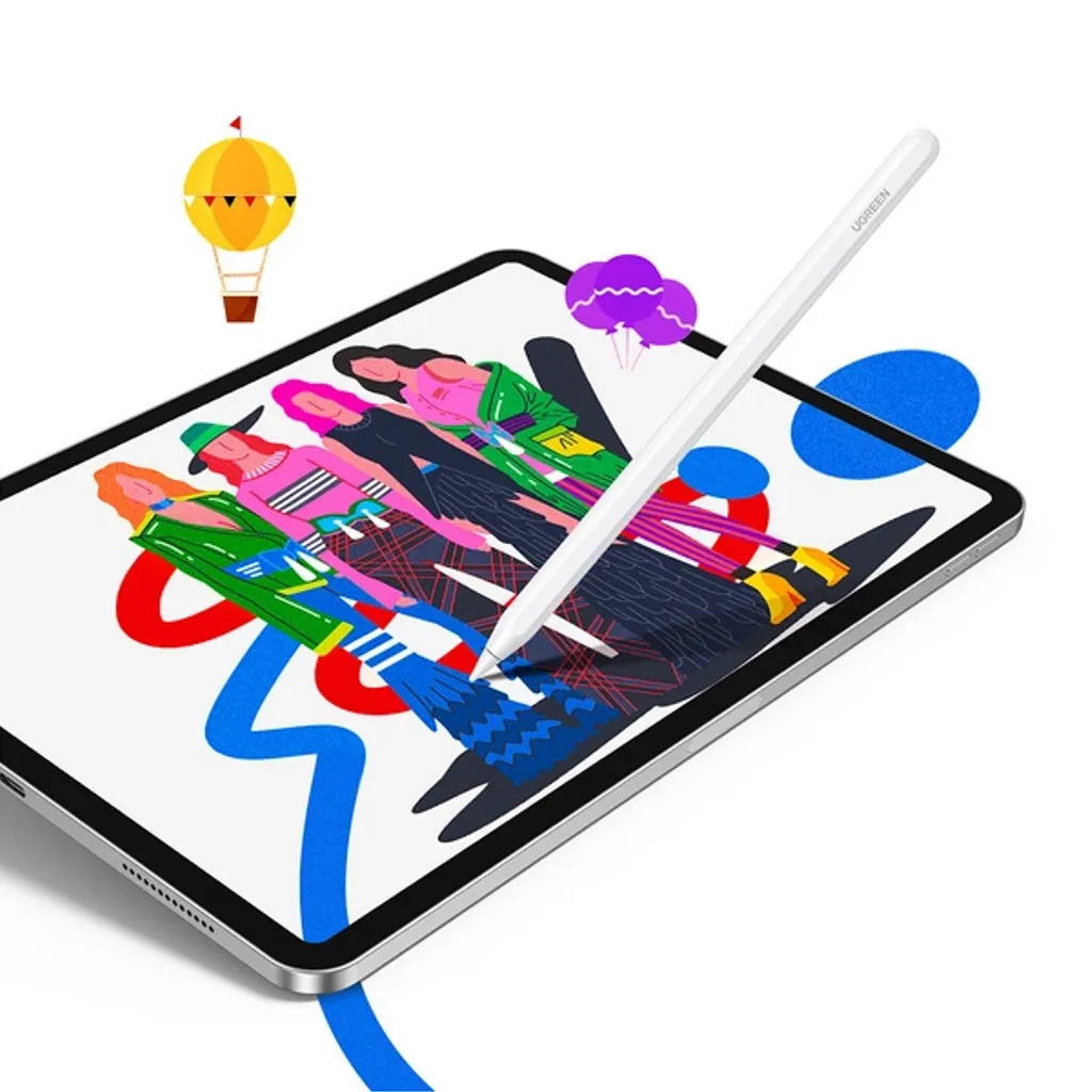 Ugreen stylus till iPad Pro, iPad Air och iPad mini 6, vit, bild 2