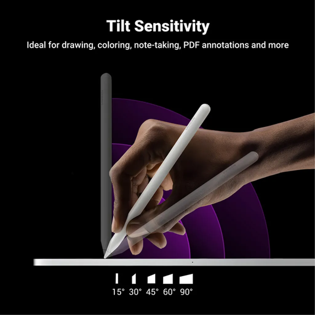 Ugreen stylus till iPad Pro, iPad Air och iPad mini 6, vit, bild 5