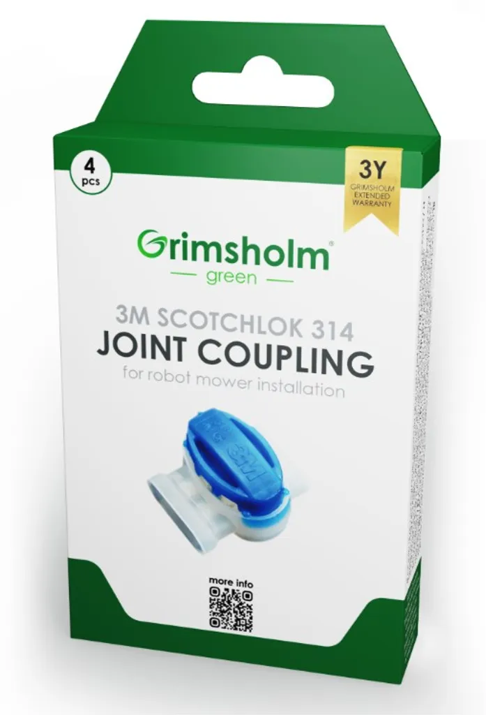 Skarvkoppling för kabel till robotgräsklippare, 3M Scotchlok 314, 4-pack, bild 2