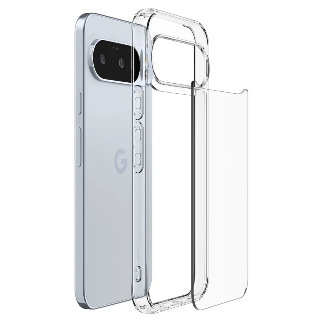 Spigen Ultra Hybrid skal till Google Pixel 10 och Pixel 10 Pro, genomskinligt, bild 7