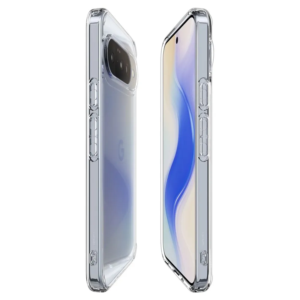 Spigen Ultra Hybrid skal till Google Pixel 10 och Pixel 10 Pro, genomskinligt, bild 8
