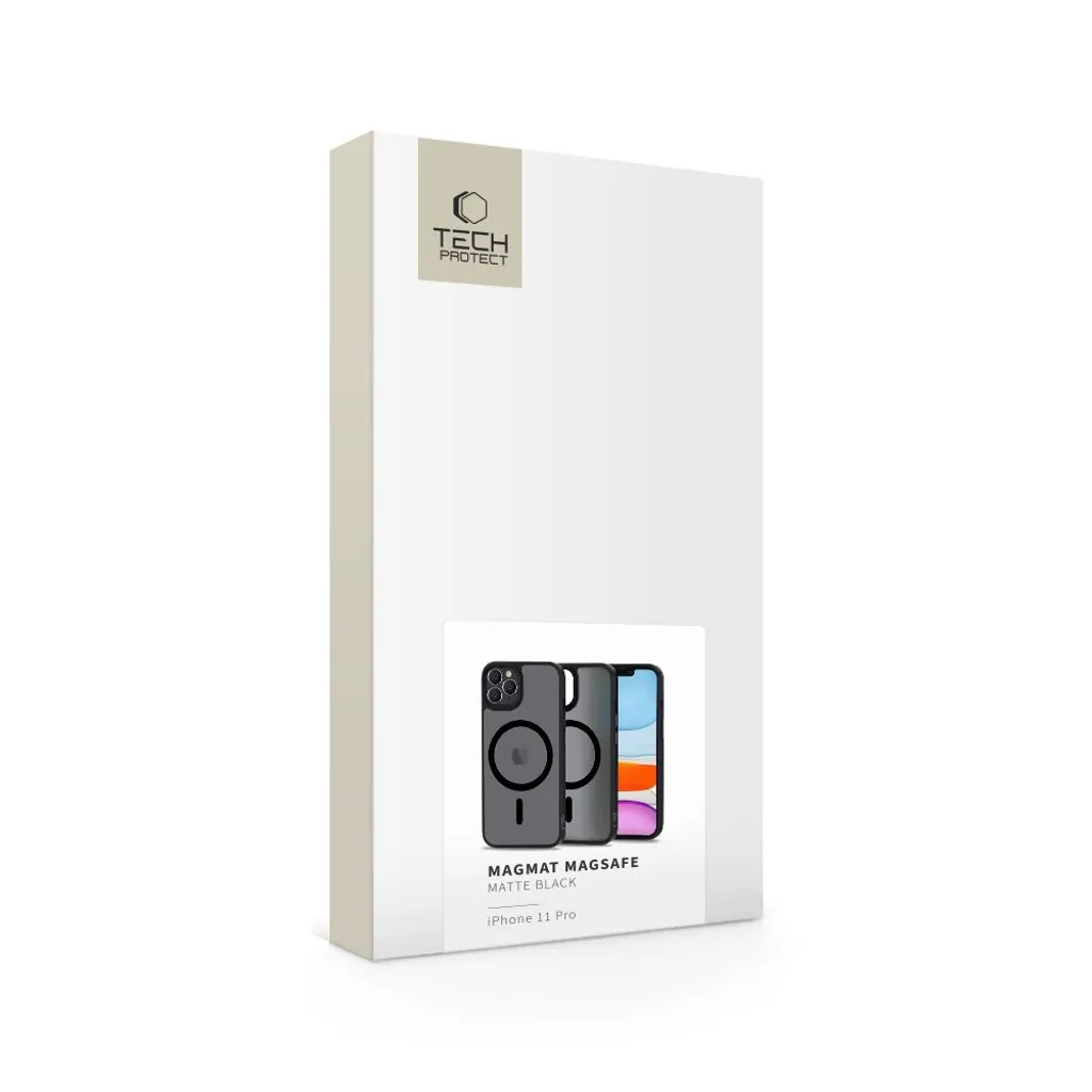 Tech-Protect MagMat MagSafe-skal till iPhone 11 Pro, svart, bild 5
