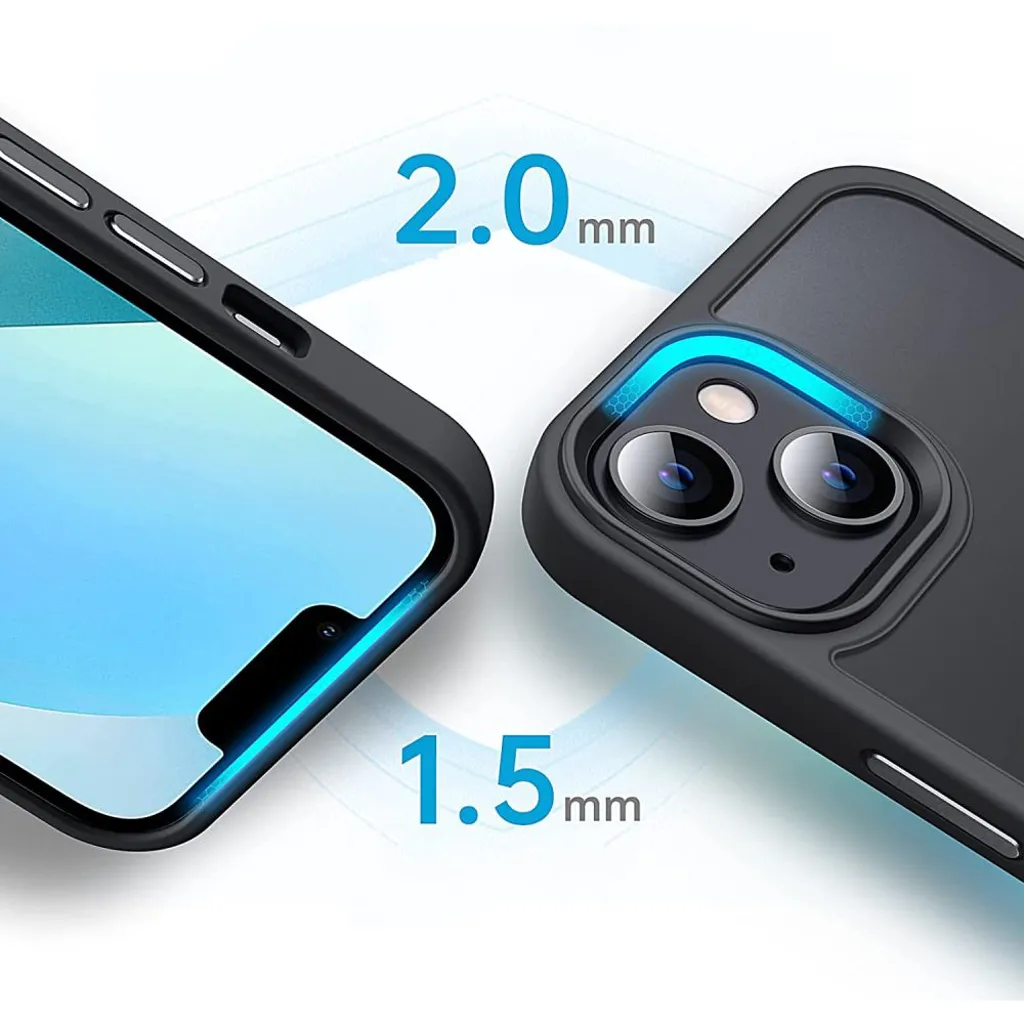 Tech-Protect MagMat MagSafe-skal till iPhone 13, svart, bild 3