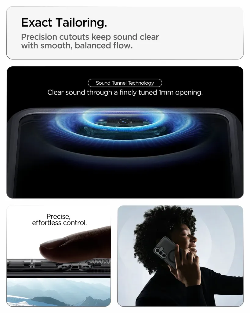 Spigen Ultra Hybrid MagSafe skal till Samsung Galaxy S26 FE, frostsvart, bild 8