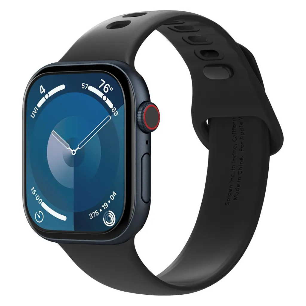 Apple Watch 10/11 skärmskydd 46 mm, 2-pack, Spigen EliteShield EZ Fit, genomskinlig, bild 3